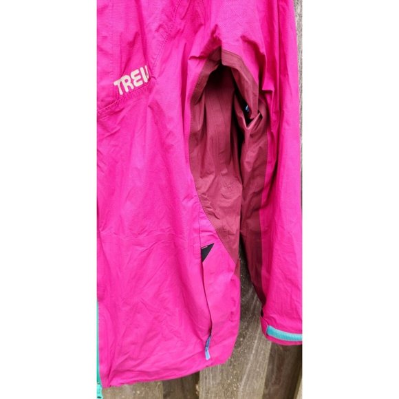 Trew BeWild Jacket Womens Waterproof Hooded Rain Snowboard Ski Windbreaker - Picture 6 of 13